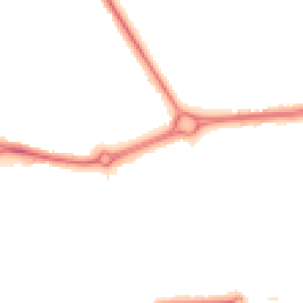 Night-time road noise heatmap for HA3 6PU