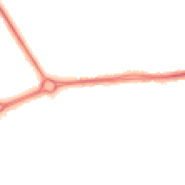 Night-time road noise heatmap for HA3 6QJ