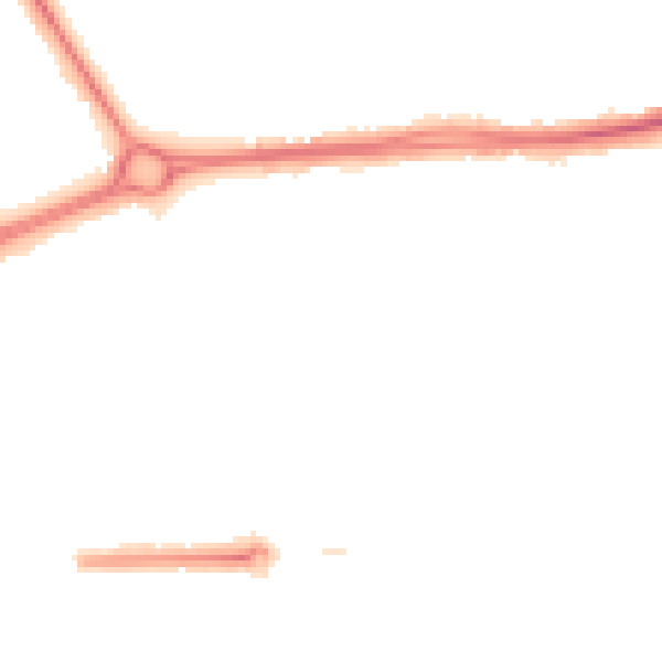 Night-time road noise heatmap for HA3 6QW