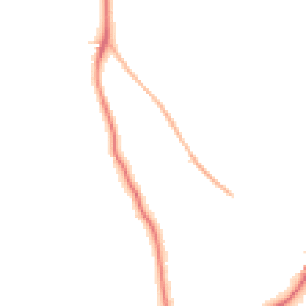Night-time road noise heatmap for HA3 6RZ