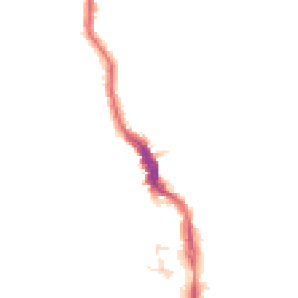 Night-time road noise heatmap for HA3 7AL