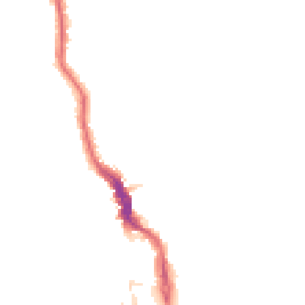 Night-time road noise heatmap for HA3 7DU