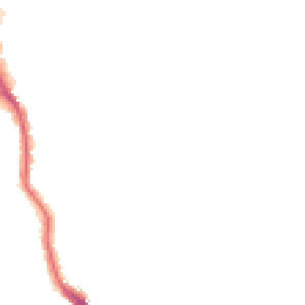 Night-time road noise heatmap for HA3 7EB