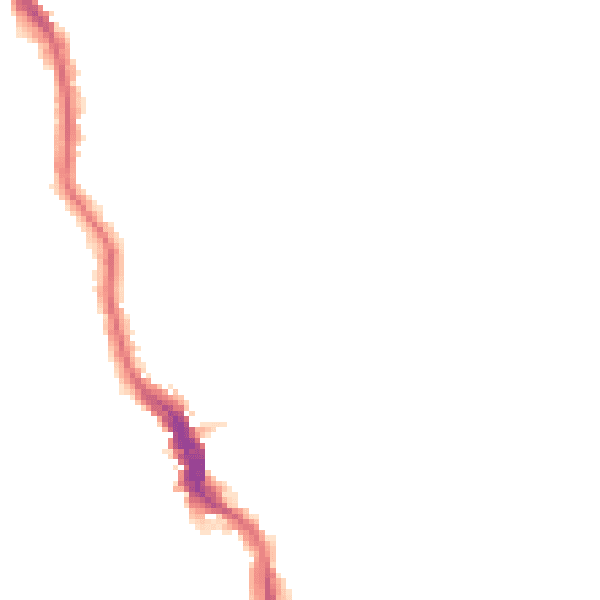 Night-time road noise heatmap for HA3 7EY