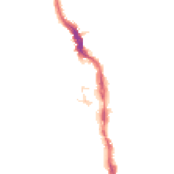 Night-time road noise heatmap for HA3 7FA