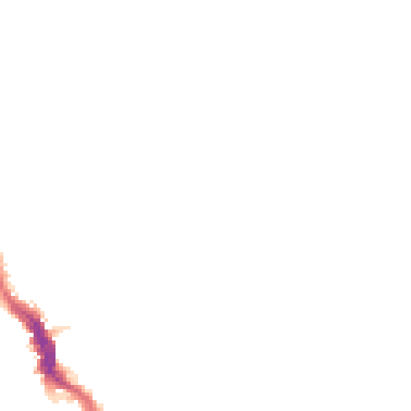 Night-time road noise heatmap for HA3 7JU