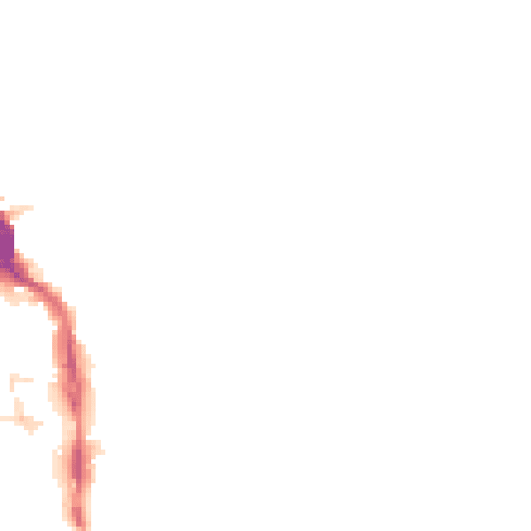 Night-time road noise heatmap for HA3 7RE