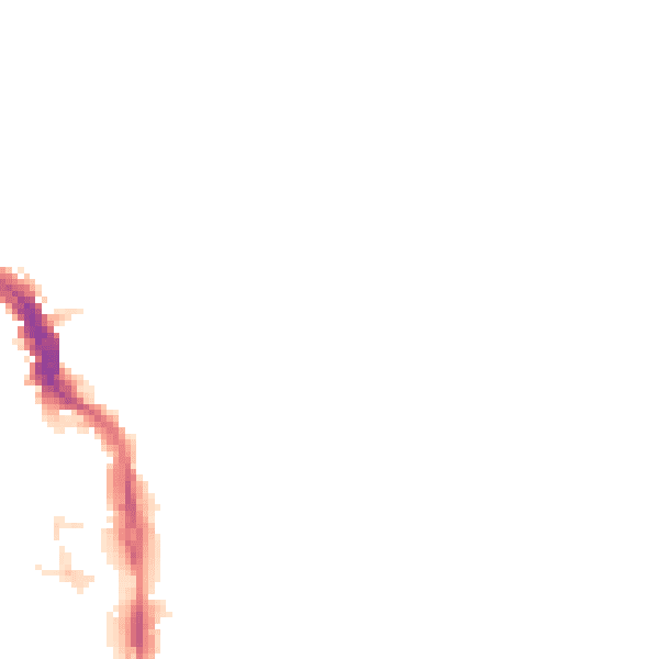 Night-time road noise heatmap for HA3 7RT