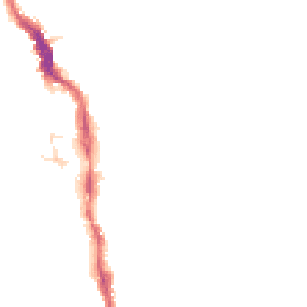 Night-time road noise heatmap for HA3 7SY