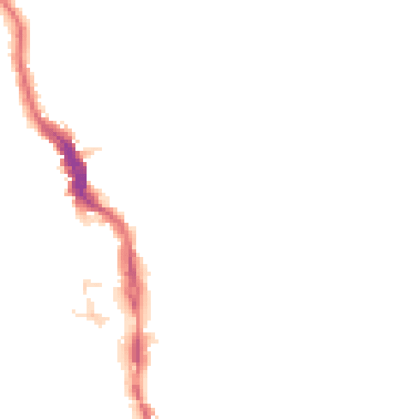 Night-time road noise heatmap for HA3 7TQ