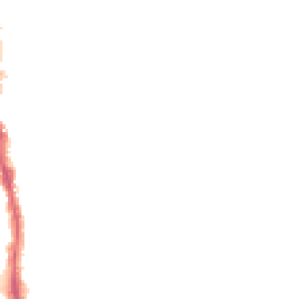 Night-time road noise heatmap for HA3 8LX