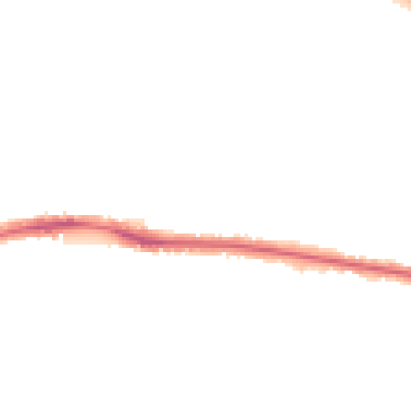 Night-time road noise heatmap for HA3 9LT