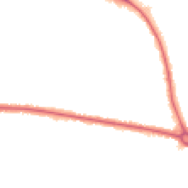 Night-time road noise heatmap for HA3 9NX