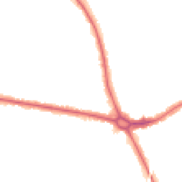 Night-time road noise heatmap for HA3 9QS