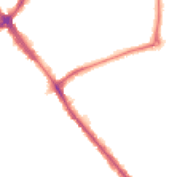 Night-time road noise heatmap for HA8 0AB