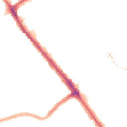 Night-time road noise heatmap for HA8 0AW