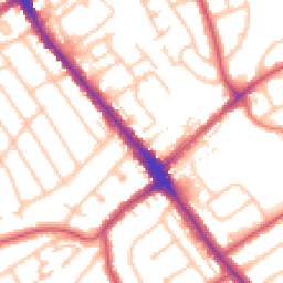Daytime road noise heatmap for HA8 0AX