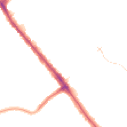 Night-time road noise heatmap for HA8 0AY