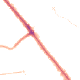 Night-time road noise heatmap for HA8 0BJ