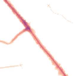 Night-time road noise heatmap for HA8 0BL
