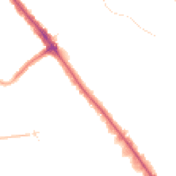 Night-time road noise heatmap for HA8 0BP