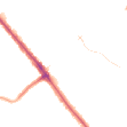 Night-time road noise heatmap for HA8 0DB