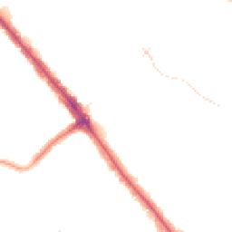 Night-time road noise heatmap for HA8 0DG