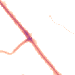 Night-time road noise heatmap for HA8 0DQ