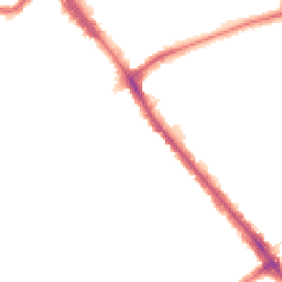Night-time road noise heatmap for HA8 5DG