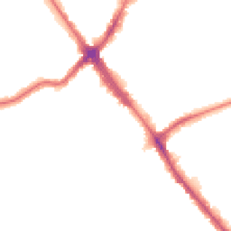 Night-time road noise heatmap for HA8 5FL