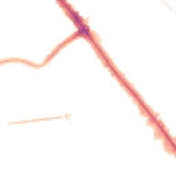 Night-time road noise heatmap for HA8 5JE