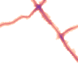 Night-time road noise heatmap for HA8 6EY