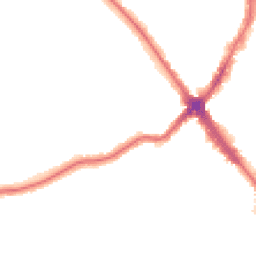 Night-time road noise heatmap for HA8 6NR
