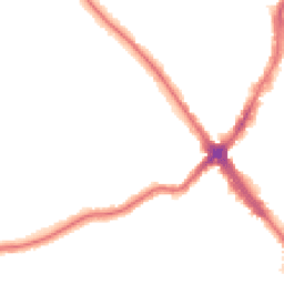 Night-time road noise heatmap for HA8 6NU