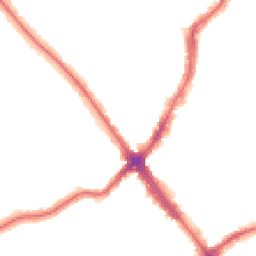 Night-time road noise heatmap for HA8 7NL