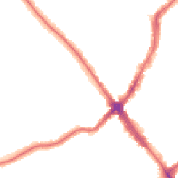 Night-time road noise heatmap for HA8 7NP