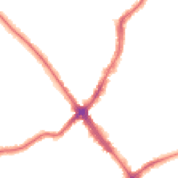 Night-time road noise heatmap for HA8 7NQ