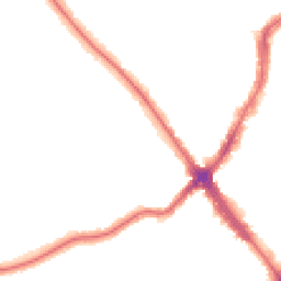 Night-time road noise heatmap for HA8 7NR