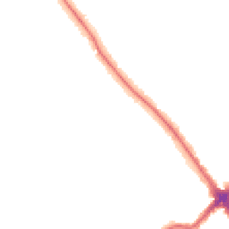 Night-time road noise heatmap for HA8 7RT