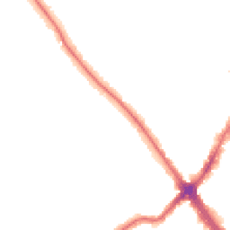 Night-time road noise heatmap for HA8 7SU