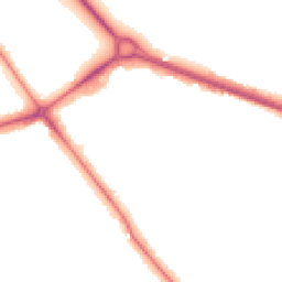 Night-time road noise heatmap for HA8 8EZ