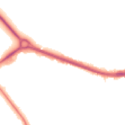 Night-time road noise heatmap for HA8 8HU