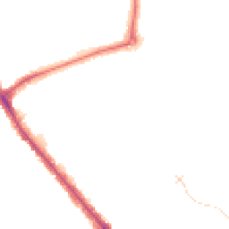 Night-time road noise heatmap for HA8 9YT