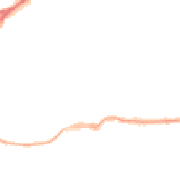 Night-time road noise heatmap for HA9 0JD