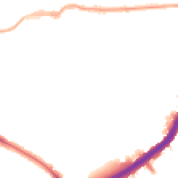 Night-time road noise heatmap for HA9 6NH