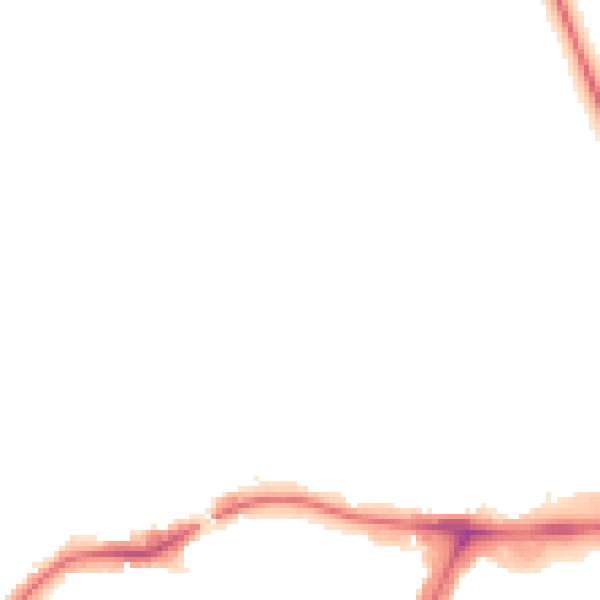 Night-time road noise heatmap for HA9 9PT