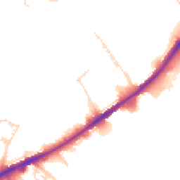 Daytime road noise heatmap for HD2 1AG