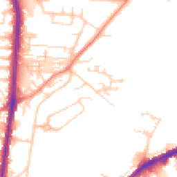Daytime road noise heatmap for HD2 1AT