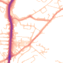 Daytime road noise heatmap for HD2 1BR