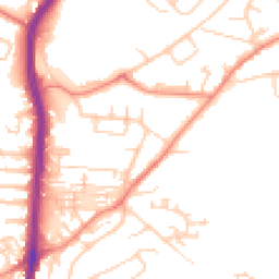 Daytime road noise heatmap for HD2 1BS